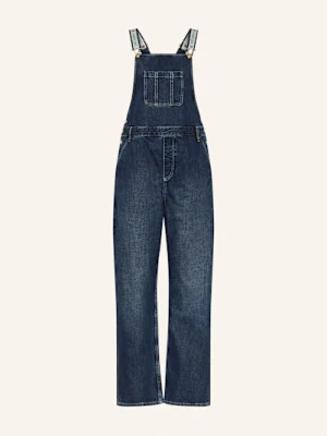 Tommy Jeans Jeansy Ogrodniczki blau