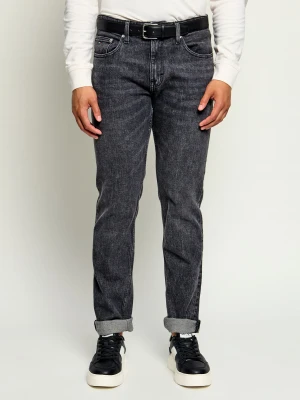 Tommy Jeans Jeansy Scanton BI0187 | Slim Fit czarny