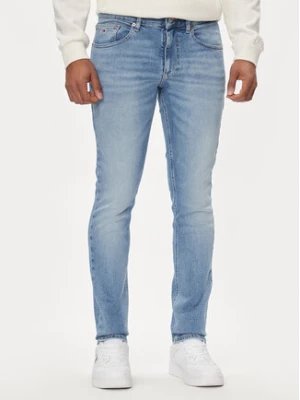 Tommy Jeans Jeansy Scanton DM0DM18137 Niebieski Slim Fit