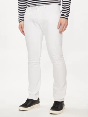 Tommy Jeans Jeansy Scanton DM0DM18746 Biały Slim Fit