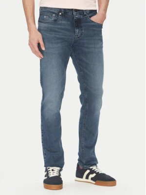 Tommy Jeans Jeansy Scanton DM0DM21006 Granatowy Slim Fit