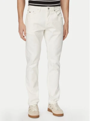 Tommy Jeans Jeansy Scanton DM0DM23270 Biały Slim Fit