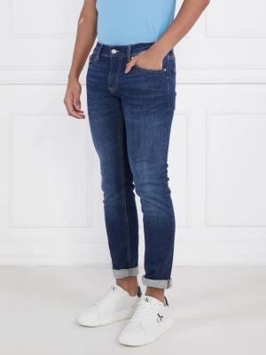 Tommy Jeans Jeansy SCANTON | Skinny fit granatowy