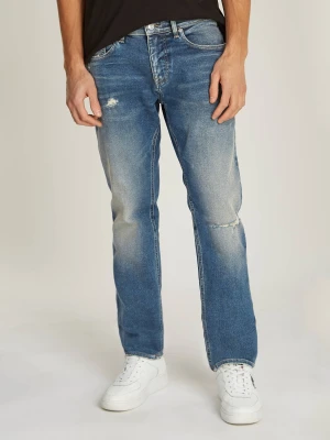 Tommy Jeans Jeansy Scanton | Slim Fit niebieski
