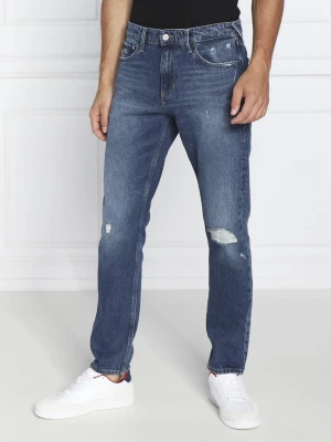 Tommy Jeans Jeansy SCANTON | Slim Fit granatowy
