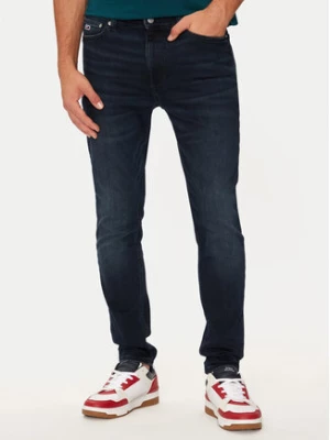 Tommy Jeans Jeansy Simon DM0DM20419 Granatowy Skinny Fit