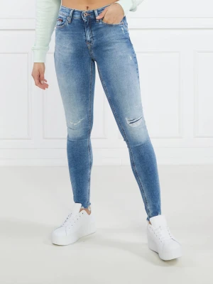 Tommy Jeans Jeansy | Skinny fit niebieski