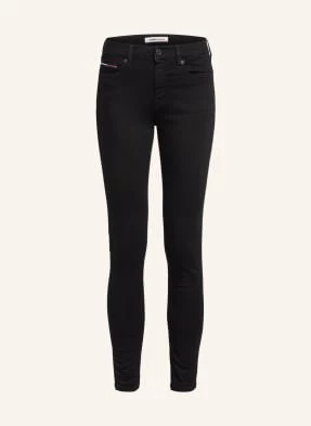 Tommy Jeans Jeansy Skinny Nora schwarz