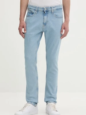Tommy Jeans jeansy slim taper męskie niebieski