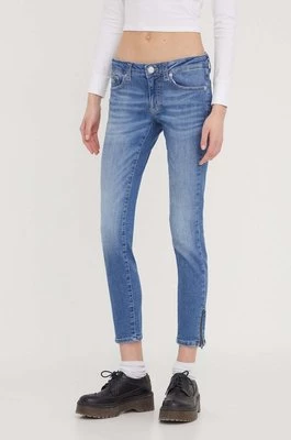 Tommy Jeans jeansy Sophie damskie kolor niebieski DW0DW17161