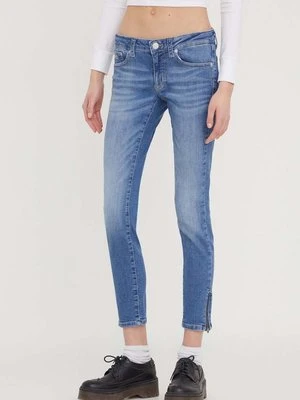 Tommy Jeans jeansy Sophie damskie kolor niebieski DW0DW17161