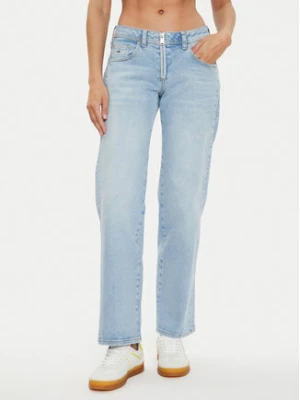 Tommy Jeans Jeansy Sophie DW0DW19262 Niebieski Straight Fit