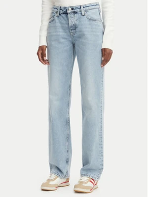 Tommy Jeans Jeansy Sophie DW0DW23582 Niebieski jasny Straight Fit