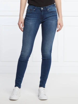 Tommy Jeans Jeansy SOPHIE | Skinny fit | low rise granatowy