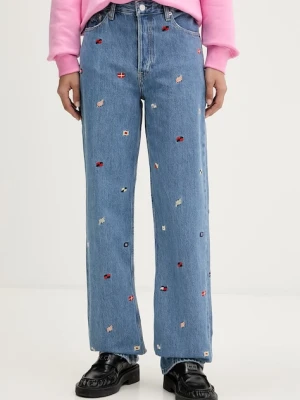 Tommy Jeans jeansy straight damskie