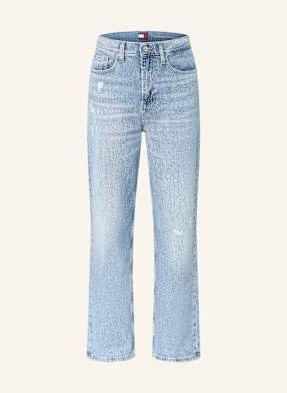 Tommy Jeans Jeansy Straight Layla blau