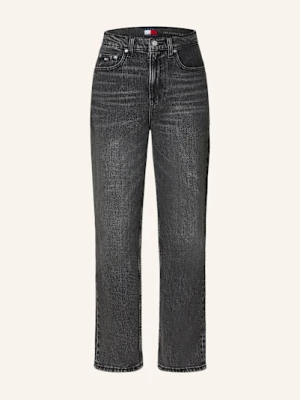 Tommy Jeans Jeansy Straight Layla schwarz