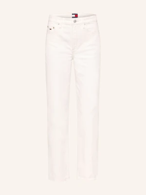 Tommy Jeans Jeansy Straight Layla weiss