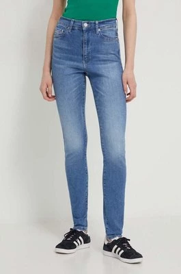 Tommy Jeans jeansy Sylvia damskie kolor niebieski DW0DW17591