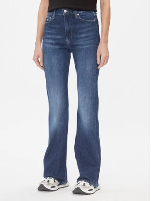 Tommy Jeans Jeansy Sylvia DW0DW17156 Niebieski Flare Fit