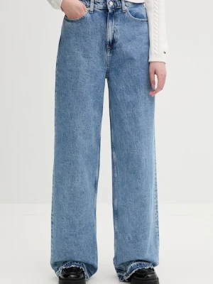 Tommy Jeans jeansy wide leg damskie