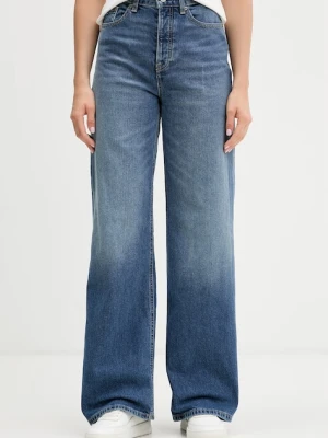 Tommy Jeans jeansy wide leg damskie