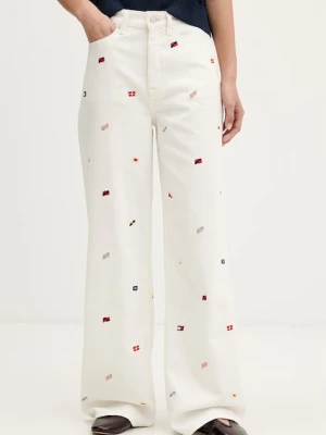 Tommy Jeans jeansy wide leg damskie