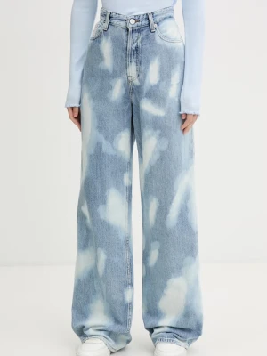 Tommy Jeans jeansy wide leg damskie