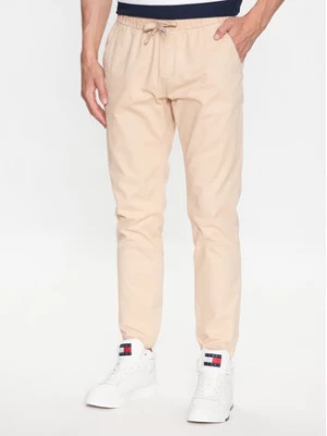 Tommy Jeans Joggery DM0DM16760 Beżowy Slim Fit