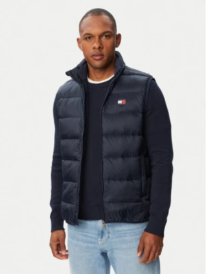 Tommy Jeans Kamizelka DM0DM23232 Granatowy Regular Fit