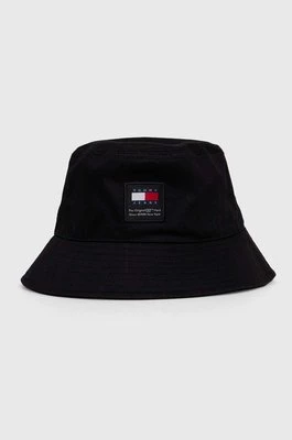 Tommy Jeans kapelusz bawełniany kolor czarny bawełniany AM0AM12018