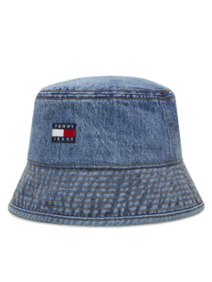 Tommy Jeans Kapelusz Heritage Bucket AM0AM13289 Niebieski