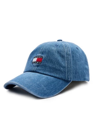 Tommy Jeans Kapelusz Tjw Heritage Cap Denim AW0AW16382 Niebieski