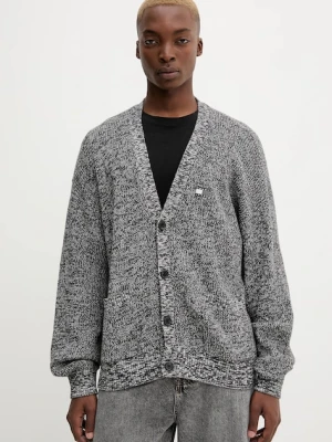 Tommy Jeans kardigan bawełniany męski kolor szary DM0DM22104