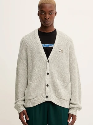 Tommy Jeans kardigan bawełniany męski kolor zielony DM0DM22104