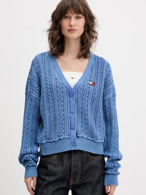 Tommy Jeans kardigan damski bawełniany