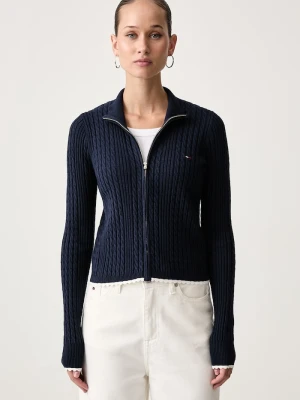 Tommy Jeans kardigan damski granatowy