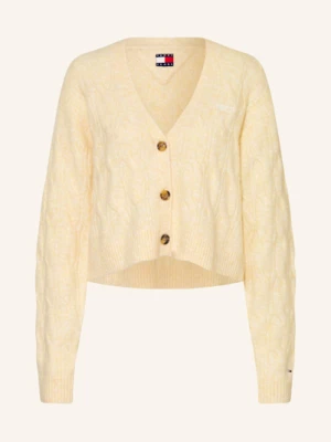 Tommy Jeans Kardigan gelb