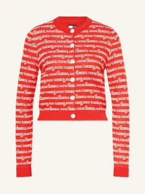 Tommy Jeans Kardigan rot