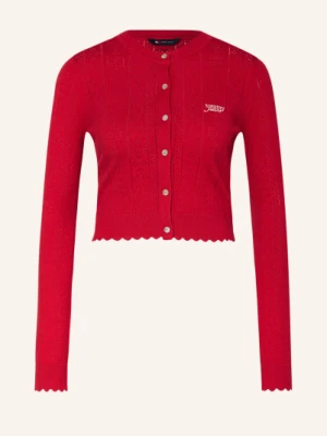 Tommy Jeans Kardigan rot