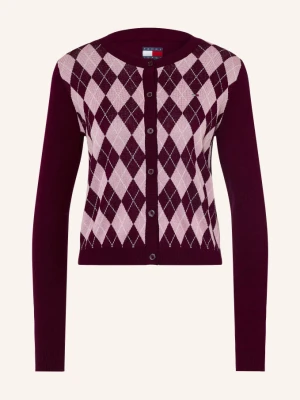 Tommy Jeans Kardigan rot niebieski