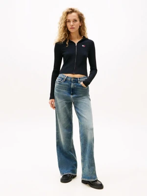 TOMMY JEANS Kardigan w kolorze czarnym rozmiar: L