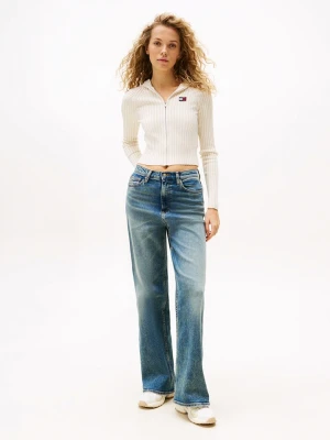 TOMMY JEANS Kardigan w kolorze kremowym rozmiar: M