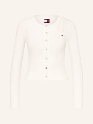 Tommy Jeans Kardigan weiss