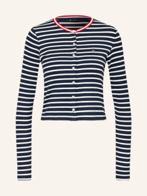 Tommy Jeans Kardigan Z Dżerseju blau