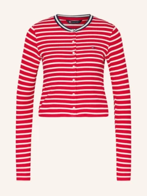 Tommy Jeans Kardigan Z Dżerseju rot