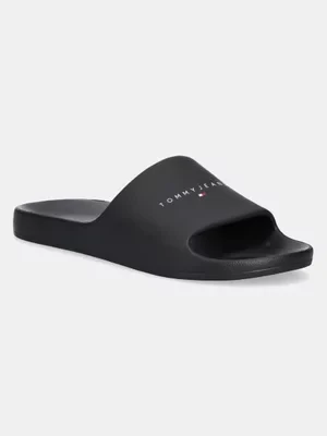 Tommy Jeans klapki BASIC SANDAL męskie kolor czarny EM0EM01559