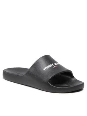 Tommy Jeans Klapki Essential Pool Slide EN0EN01817 Czarny