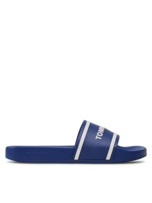 Tommy Jeans Klapki Tjm Pool Slide EM0EM01229 Granatowy