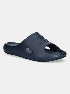 Tommy Jeans klapki TJM SPORTY POOL SLIDE męskie kolor granatowy EM0EM01582